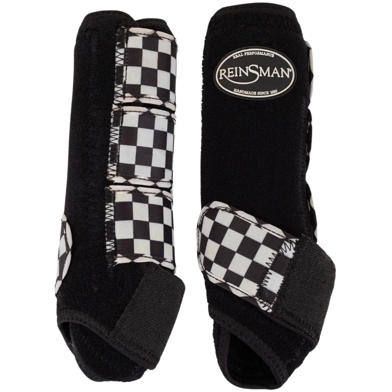 Reinsman Apex Sport Boots, Black Checkered, Medium Saddles Canada
