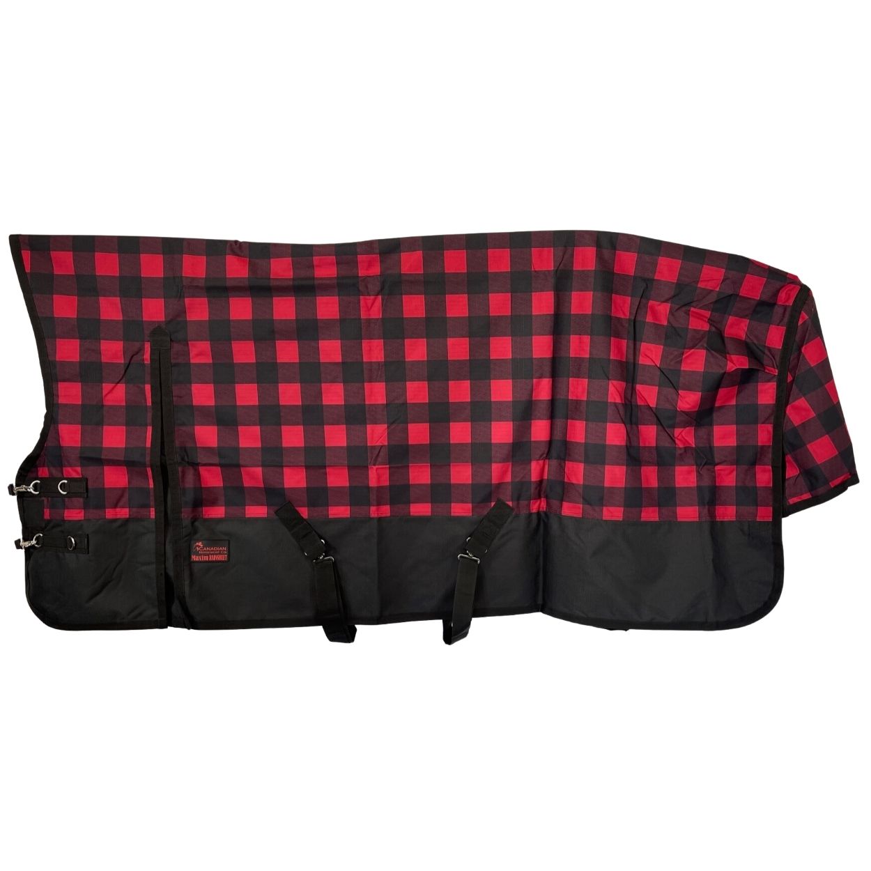 Canadian Horsewear Rainsheet, Buffalo Plaid Saddles Canada