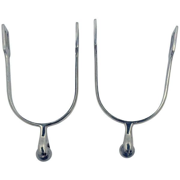 Diamond R Roller Ball Spurs