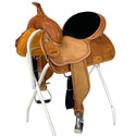 Western Rawhide Logan Chestnut Pro Barrel Saddle, 15"