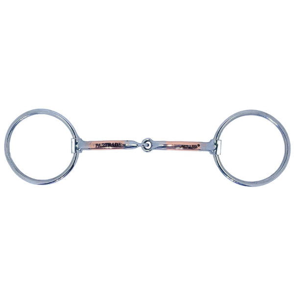 Metalab Loose Ring Snaffle with Copper Mouth Bit, 5"