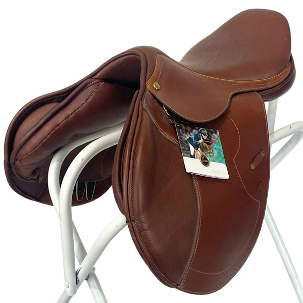 Pessoa Heritage Pro Alto Panel Close Contact Saddle, 17 1/2"