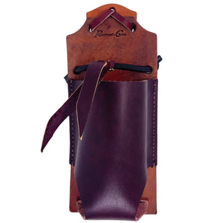 Professional's Choice Water Bottle Holder, Burgundy Leather