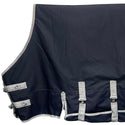 Century 1200D Winter Turnout with Belly Guard, Navy/Silver