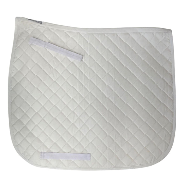 Century Colour Burst Dressage Pad, White