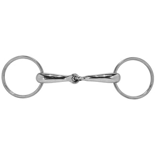 Hollow Mouth Loose Ring Snaffle Bit, 5"