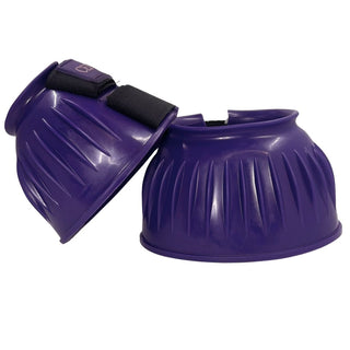 Centaur PVC Bell Boots, Purple, Medium