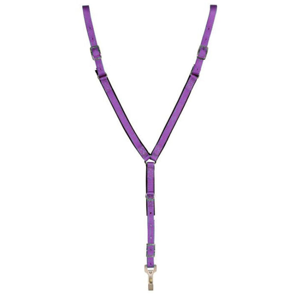 Triple E Mini Nylon Breast Collar, Purple