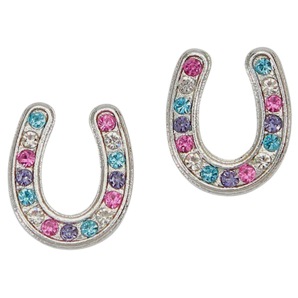 Horseshoe Earrings, Multi Colour