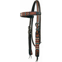 Country Legend Navajo Beaded Browband Headstall