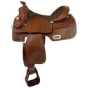 Dale Rodrigez Floral Reining Saddle, 16"