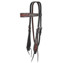 Circle Y Dark Flash Arizona Flower Browband Headstall