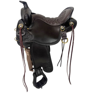 Tucker High Plains Trail Saddle, 16 1/2", Wide Tree