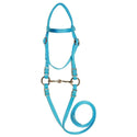 Triple E Miniature Bridle with Bit and Reins, Turquoise