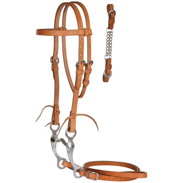 Reinsman Harness Leather Bridle Set, Pony Size