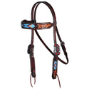 Professional's Choice Dark Beaded Browband Headstall