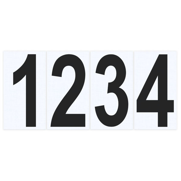 Bondbers Hook & Loop Number Display System, 4 Digit
