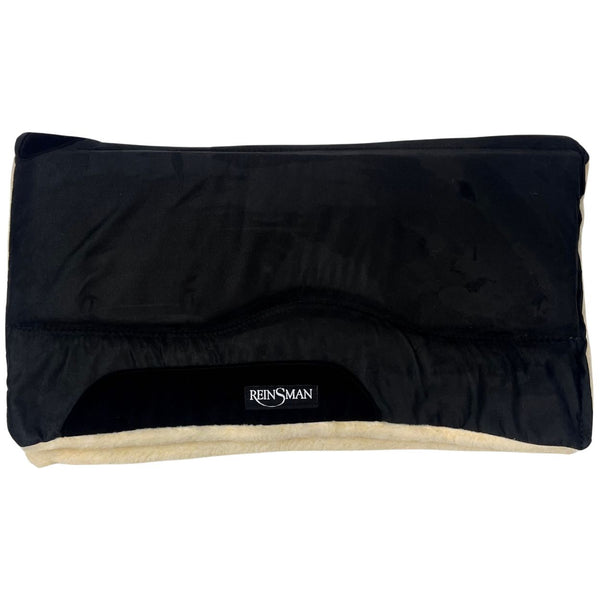 Reinsman Square Swayback Contour Pad, Black