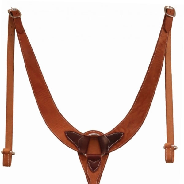 Western Rawhide Harness Leather Pulling Collar