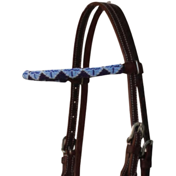 Sierra Jasper Browband Headstall, Dark Latigo