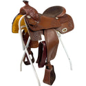 Dale Rodrigez Floral Reining Saddle, 16"