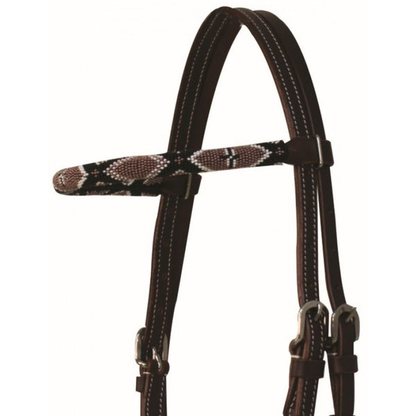 Sierra Gentry Browband Headstall, Dark Latigo