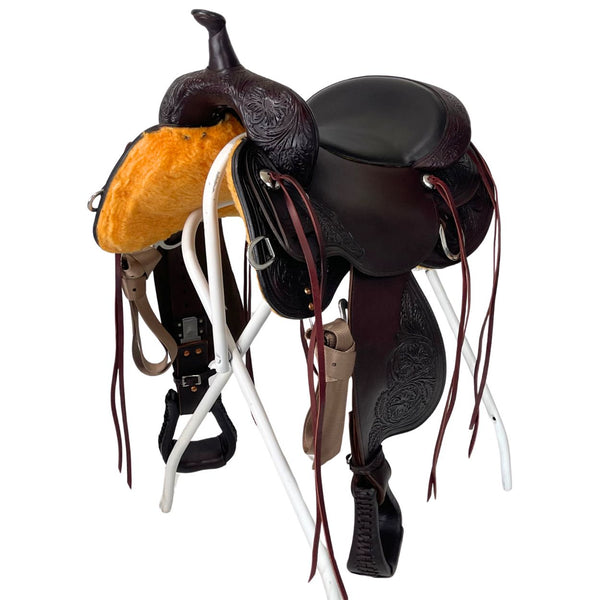 Circle Y High Horse Oyster Creek Trail Saddle, 16"