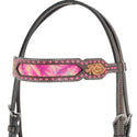 Country Legend Tie Dye Browband Headstall