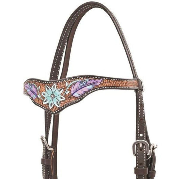 Circle Y Light as a Feather Browband Headstall