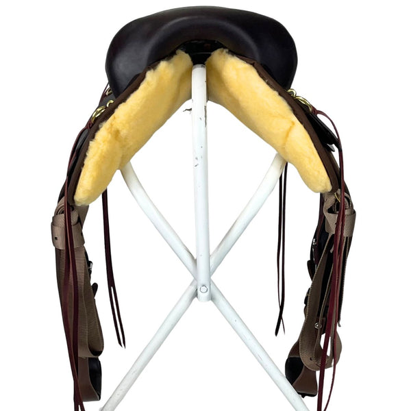 Circle Y High Horse Highbank Endurance Trail Saddle, 15", Wide Tree