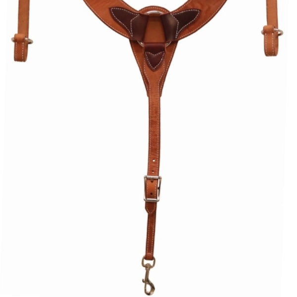 Western Rawhide Harness Leather Pulling Collar