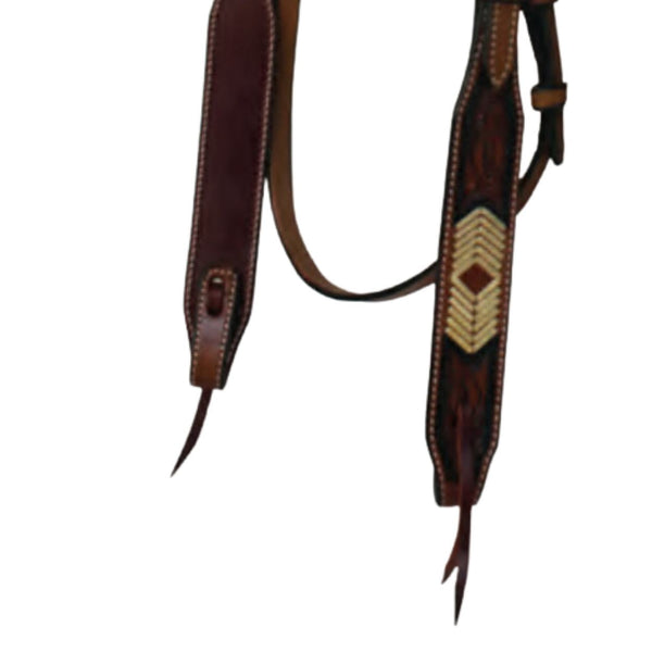 Sierra Oakley Brow Headstall, Medium Oil