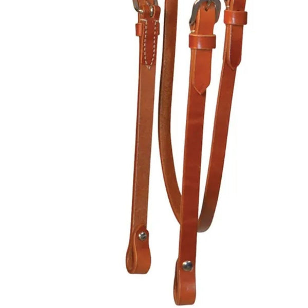 Circle Y Lightweight Classic Smooth Browband Headstall, Regular Oil