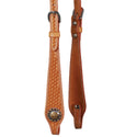 Country Legend Basketweave One Ear Headstall, Golden