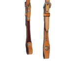 Country Legend Dee Butterfield Short Cheek Browband Headstall, Golden Tan