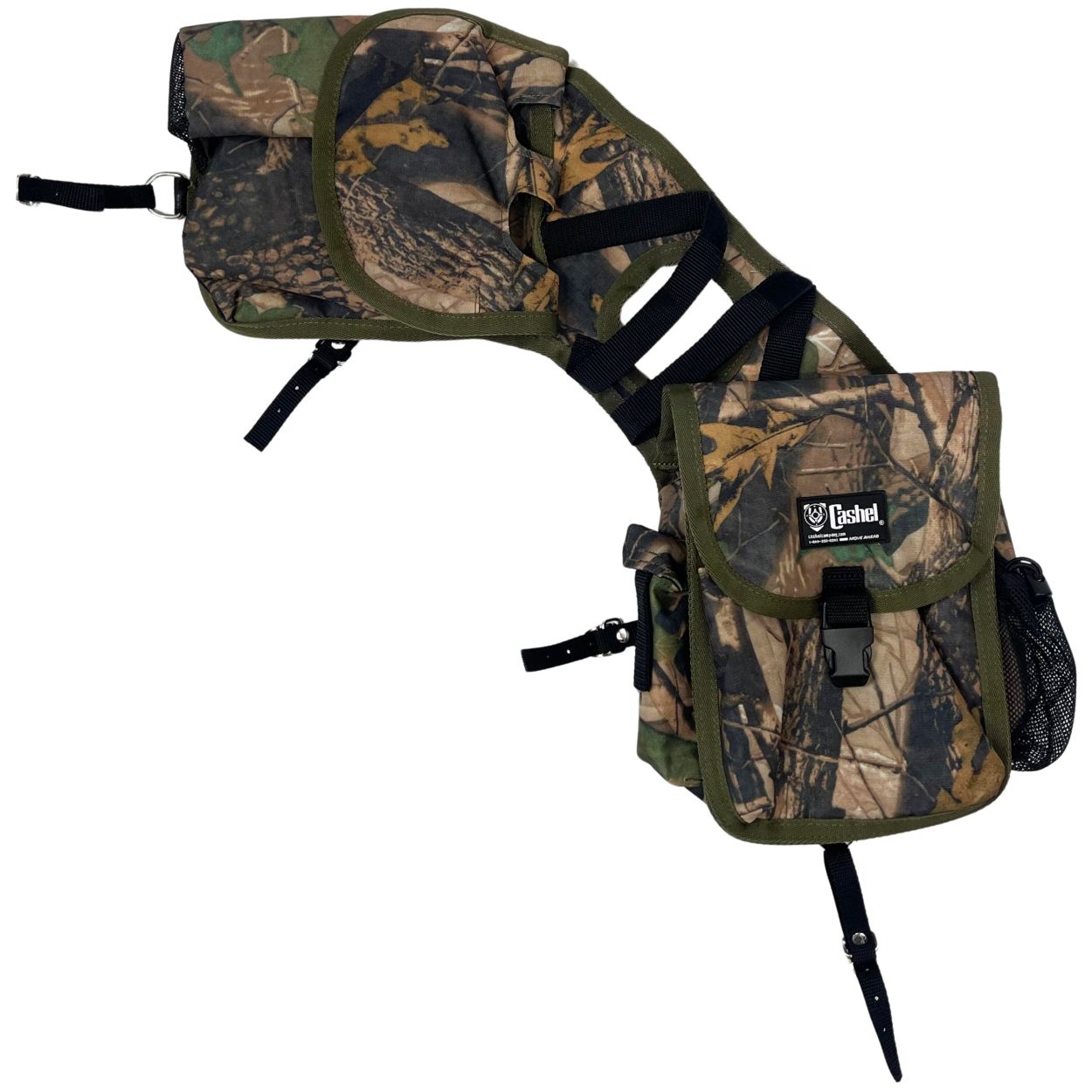 Cashel Bottle Holder Horn Bag, Camo Saddles Canada