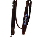 Sierra Jasper Browband Headstall, Dark Latigo