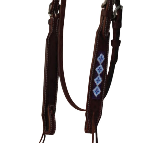 Sierra Jasper Browband Headstall, Dark Latigo