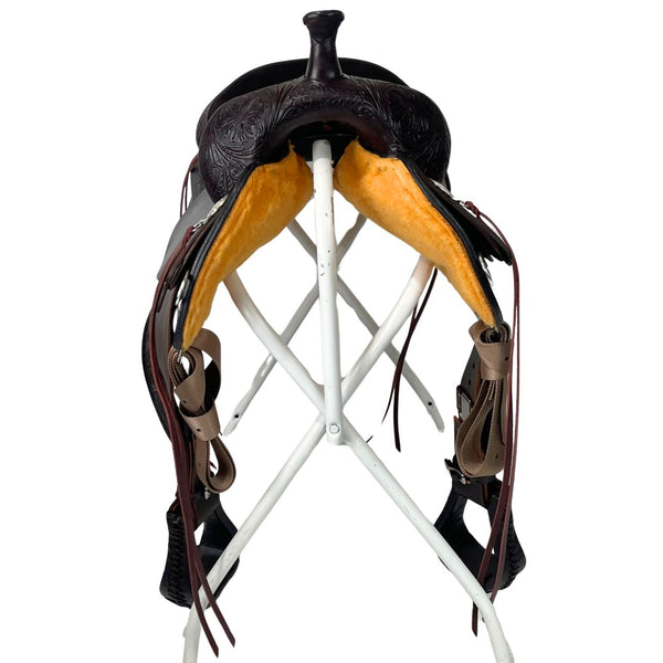 Circle Y High Horse Mineral Wells Trail Saddle, 17", Wide Tree