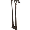 Mustang Nylon Rope Headstall, Black