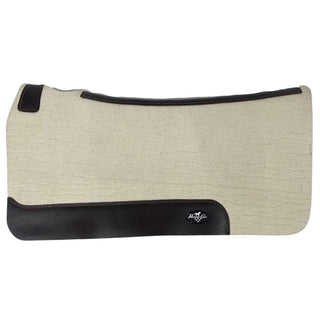 Professional's Choice Steam Pressed Comfort-Fit Felt Saddle Pad, 1"