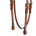 Circle Y Arabian/Cob Classic Smooth Browband Headstall, Regular Oil