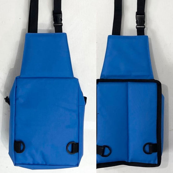 Saddle Bag and Bottle Carrier Combo, Blue