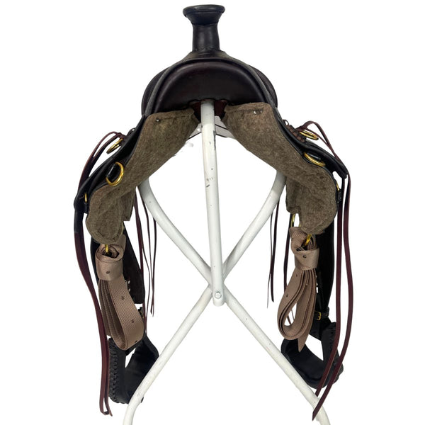 Tucker Pine Ridge Mule Saddle, 16 1/2", Mule Wide Tree