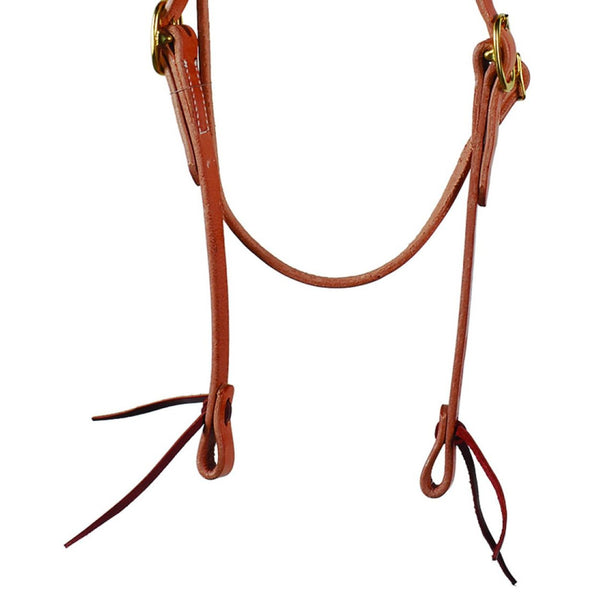 Western Rawhide X-Large Harness Leather Browband Headstall