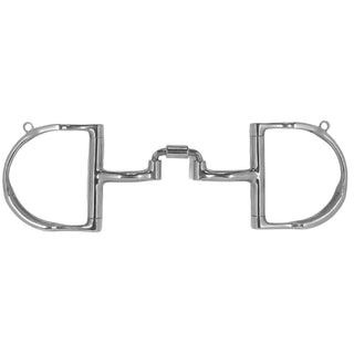 Myler Dee with Hooks Correctional Low Ported Barrel Bit, 5"