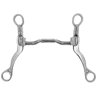 Myler Low Port Snaffle Bit, 5"