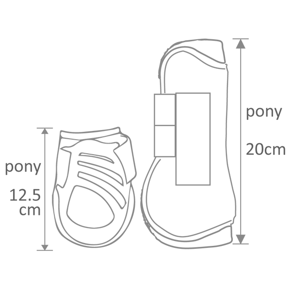 Lami-Cell "I ♥ My Pony" Pony Tendon & Fetlock Boots, Pink