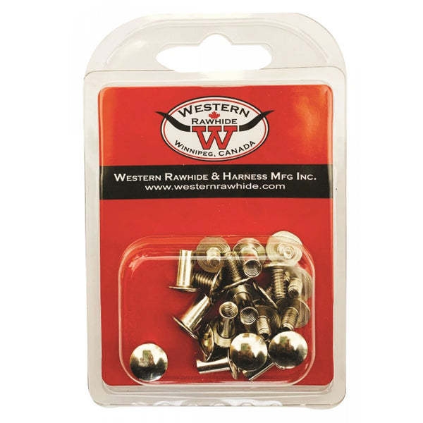 Western Rawhide Chicago Screw Pack, 3/8"
