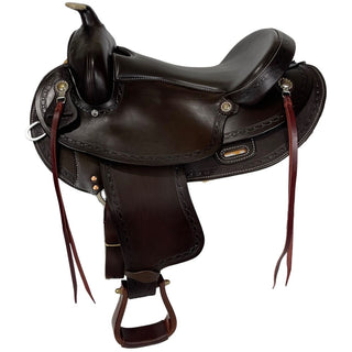 Western Rawhide Signature Buster Xtra Wide Trail Saddle, 16"